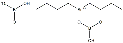 DIBUTYLTINHYDROGENBORATE Struktur