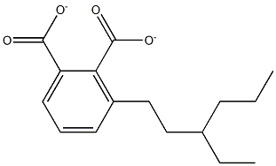 3-ETHYLHEXYLPHTHALATE Struktur