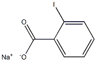 SODIUMORTHO-IODOBENZOATE Struktur