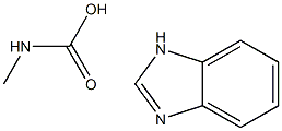 Benzimidazole methyl carbamate Struktur