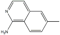 6-methylisoquinolin-1-amine Struktur