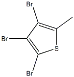 2,3,4-Tribromo-5-methylthiophene Struktur