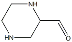 2-Piperazinecarboxaldehyde Struktur