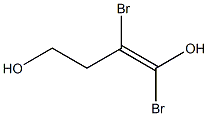 trans-Dibromo buten-1,4-diol Struktur