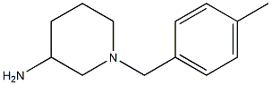 1-(4-methylbenzyl)piperidin-3-amine Struktur