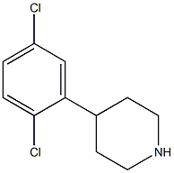 4-(2,5-dichlorophenyl)piperidine Struktur