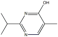 5-methyl-2-(1-methylethyl)pyrimidin-4-ol Struktur