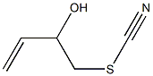 1-thiocyanatobut-3-en-2-ol Struktur