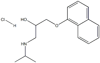 PROPRANOLOL HCL PELLETS 15% 35% Struktur