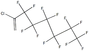 2-CHLORO-1H,1H-PERFLUOROOCTENE-1 Struktur