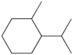 1-methyl-2-isopropylcyclohexane Struktur