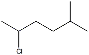 2-chloro-5-methylhexane Struktur