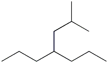 2-methyl-4-propylheptane Struktur