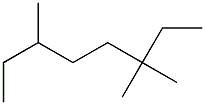 3,3,6-trimethyloctane Struktur