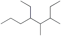 3,4-dimethyl-5-ethyloctane Struktur