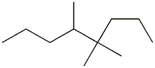 4,4,5-trimethyloctane Struktur