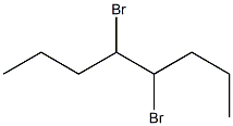 4,5-dibromooctane Struktur