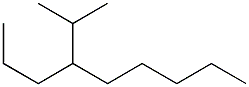 4-isopropylnonane Struktur