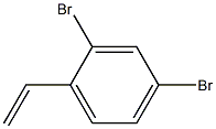 2,4-DIBROMO-1-ETHENYLBENZENE Struktur