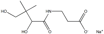 SODIUM PANTHOTHENATE Struktur