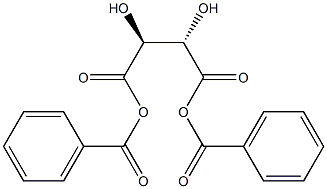 DIBENZOYL D-TARTRATE Struktur