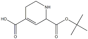 BOC-1,2,5,6-TETRAHYDROPYRIDINE-4-CARBOXYLIC ACID Struktur