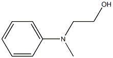 METHYL PHENYL ETHANOLAMINE Struktur