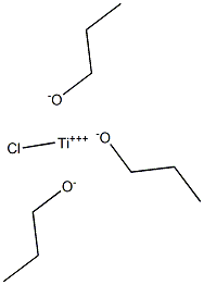 CHLORO TITANIUM TRISOPROPOXIDE Struktur