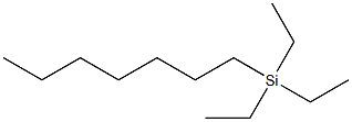 heptyltriethylsilane Struktur