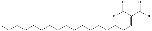 octadecenedicarboxylic acid Struktur