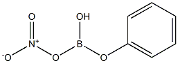 o-nitrophenylboric acid Struktur