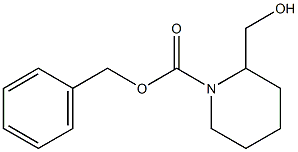 N- Cbz-2-piperidinemethanol Struktur