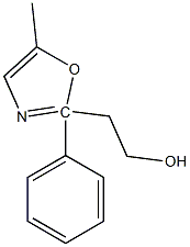 2-(5-METHYL-2-PHENYL OXAZOLYL) ETHANOL Struktur