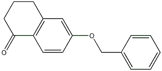 6-BENZYLOXY-1-TETRALONE Struktur