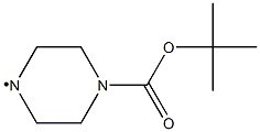 N-BOC-PIPERAZINO Struktur