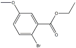 2-BROMO-5-METHOXYBENZOIC ACID ETHYL ESTER Struktur