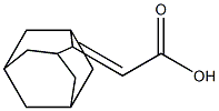 ADAMANTYLIDENEACETIC ACID Struktur