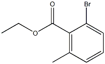 2-BROMO-6-METHYLBENZOIC ACID ETHYL ESTER Struktur