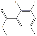 2,3-DIFLUORO-5-METHYLBENZOIC ACID METHYL ESTER Struktur