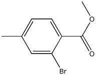 2-BROMO-4-METHYLBENZOIC ACID METHYL ESTER Struktur