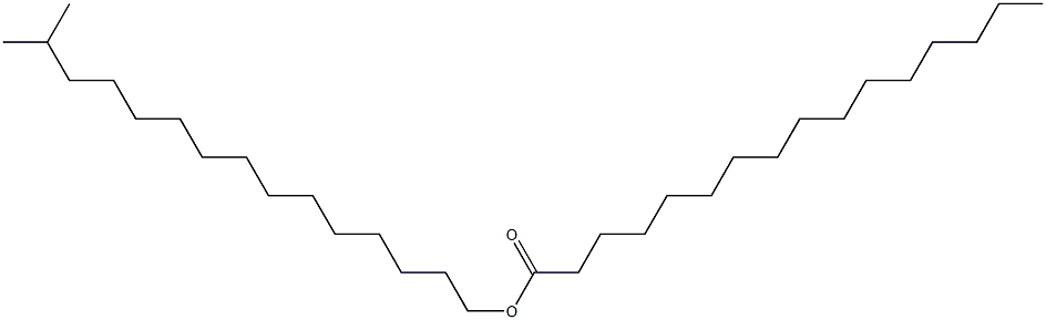 Isopalmityl palmitate Struktur