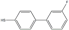 4-(3-FLUOROPHENYL)THIOPHENOL 96% Struktur