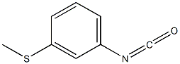 1-ISOCYANATO-3-(METHYLTHIO)BENZENE Struktur