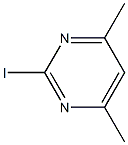 4,6-DIMETHYL-2-IODOPYRIMIDINE Struktur