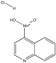 4-HYDROXYAMINOQUINOLINE N-OXIDE HYDROCHLORIDE 98+% Struktur