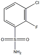 3-CHLORO-2-FLUOROBENZENESULFONAMIDE 95% Struktur