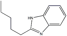 2-AMYLBENZIMDAZOLE Struktur