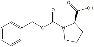 (R )-N-BENZYLOXY CARBONYL-D-PROLINE Struktur