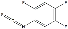 2,4,5-TRIFLUOROPHENYLISOTHIOCYANATE 97% Struktur