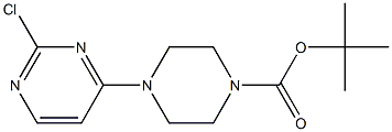 4-(2-CHLOROPYRIMIDIN-4-YL)PIPERAZINE-1-CARBOXYLIC ACID TERT-BUTYL ESTER, 95+% Struktur